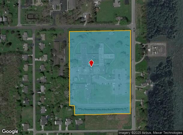  600 Bates Rd, Medina, NY Parcel Map