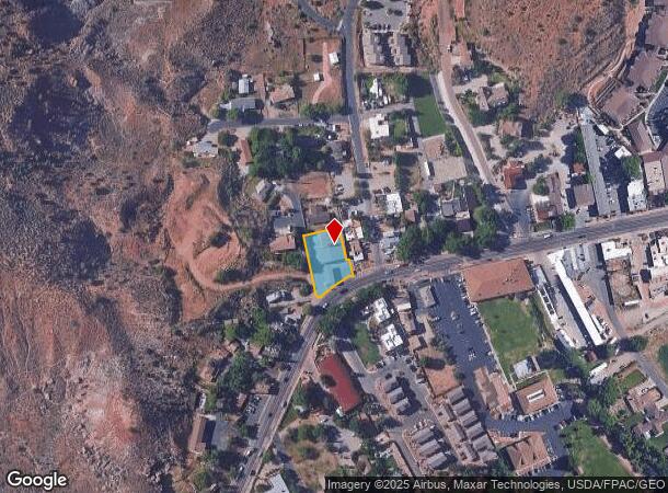 962 Zion Park Blvd, Springdale, UT Parcel Map