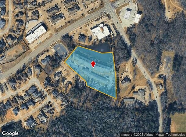 1408 Lago Trl, Longview, TX Parcel Map