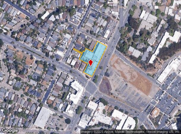  5238 Coronado Ave, Oakland, CA Parcel Map