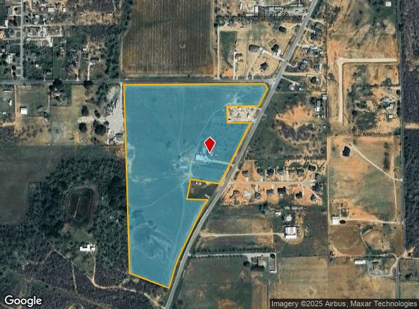 18391 Somerset Rd, Von Ormy, TX Parcel Map