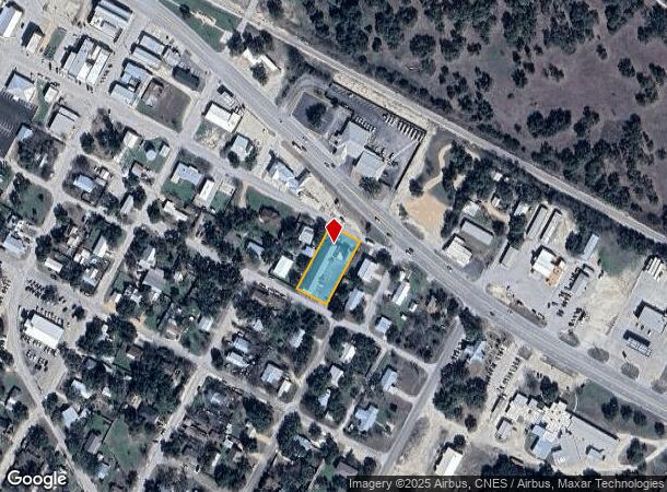  352 E Vaughan St, Bertram, TX Parcel Map