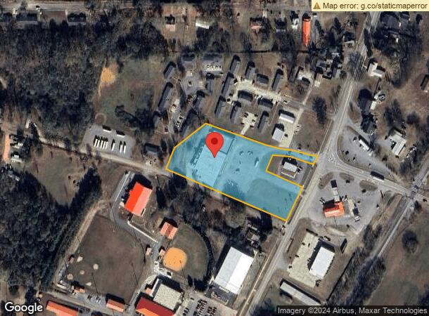  594 S Valley Ave, Collinsville, AL Parcel Map