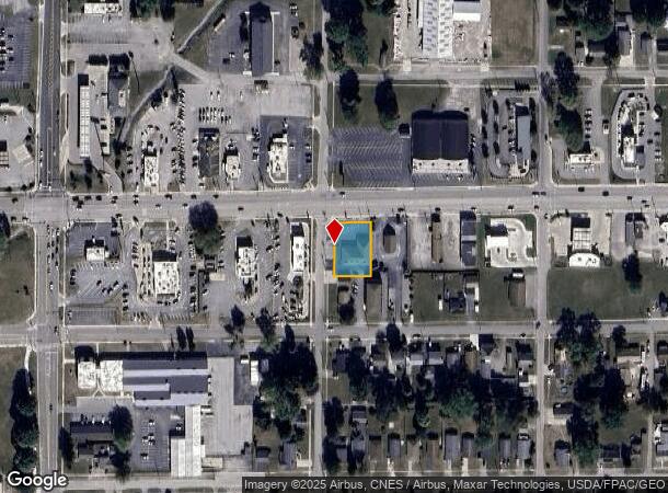  637 Trenton Ave, Findlay, OH Parcel Map