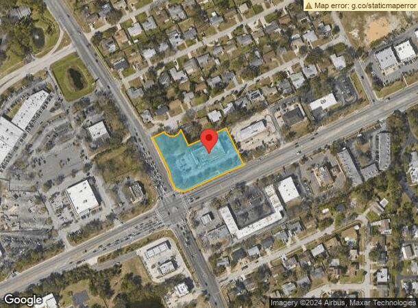  1350 Beville Rd, Daytona Beach, FL Parcel Map