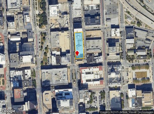 207 N Calvert St, Baltimore, MD Parcel Map