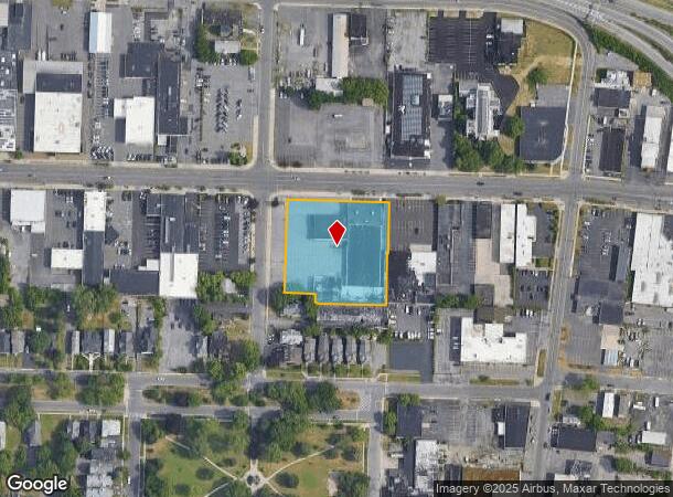  647 W Genesee St, Syracuse, NY Parcel Map