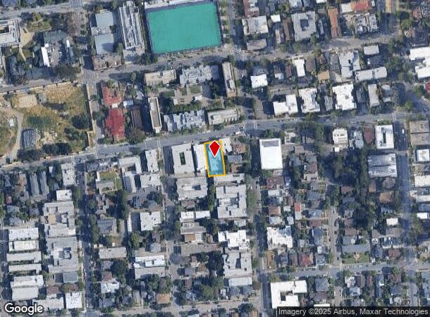  2644 Dwight Way, Berkeley, CA Parcel Map