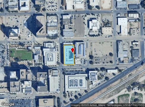  100 N Main St, Midland, TX Parcel Map