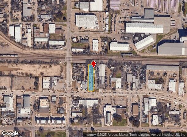  413 E Irving Blvd, Irving, TX Parcel Map