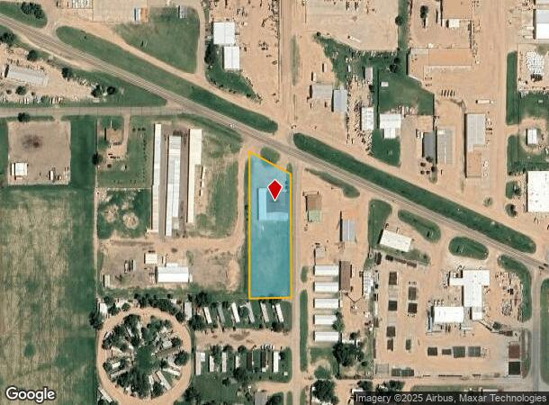  2202 W Jones Ave, Garden City, KS Parcel Map