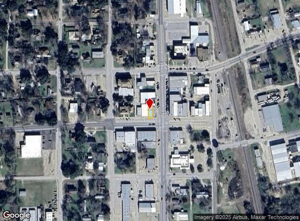 Main St, Trinity, TX Parcel Map
