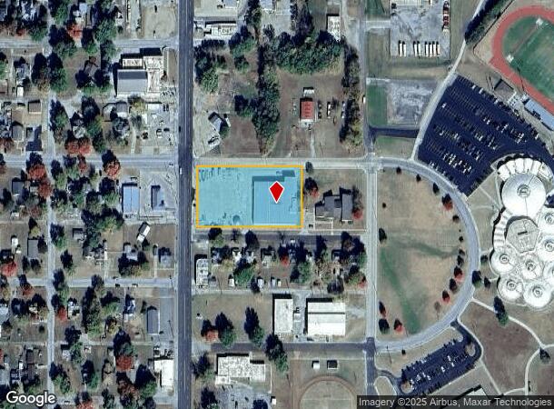 105 S 1St St, Hiawatha, KS Parcel Map