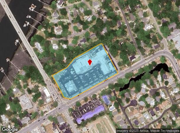  1515 Palm Blvd, Isle Of Palms, SC Parcel Map