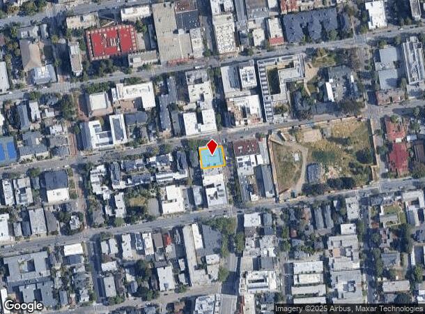  2464 Telegraph Ave, Berkeley, CA Parcel Map