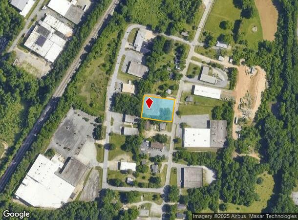  716 Old Thomasville Rd, High Point, NC Parcel Map