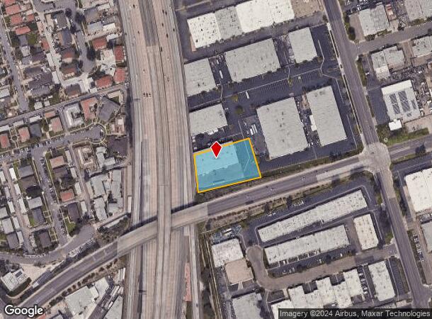  1321 N Blue Gum St, Anaheim, CA Parcel Map