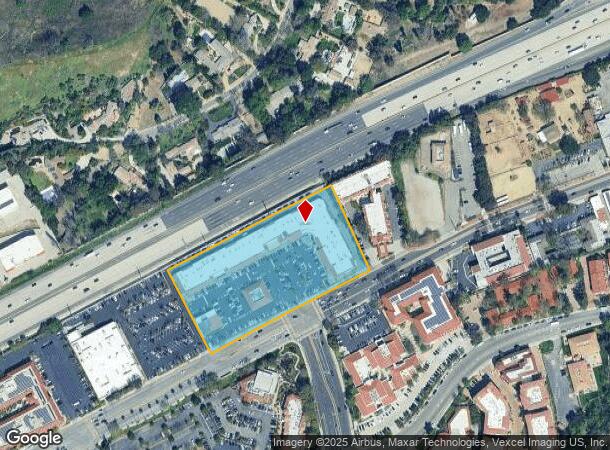 23631-23697 Calabasas Rd, Calabasas, CA Parcel Map