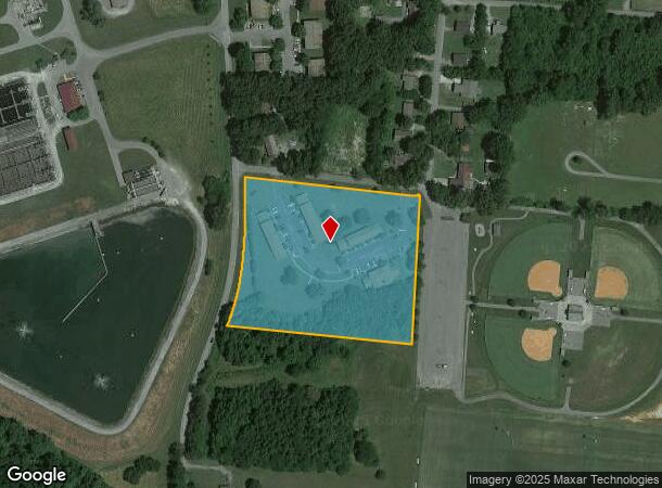  303 Johnson Ln, Tullahoma, TN Parcel Map