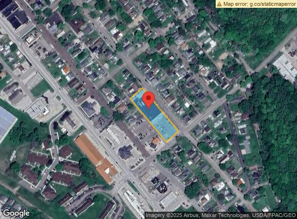  965 Poplar St, Nelsonville, OH Parcel Map