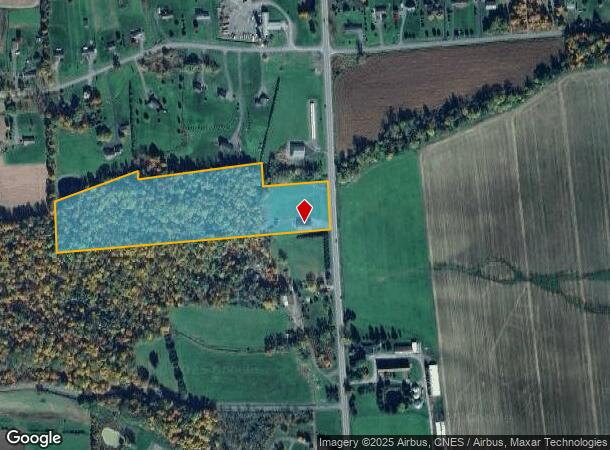 344 Auburn Rd, Lansing, NY Parcel Map