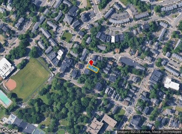  74 Rockland St, Roxbury, MA Parcel Map