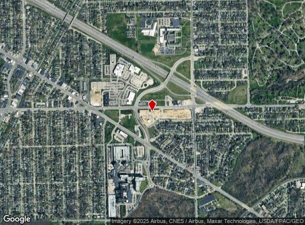  2061 W Central Ave, Toledo, OH Parcel Map