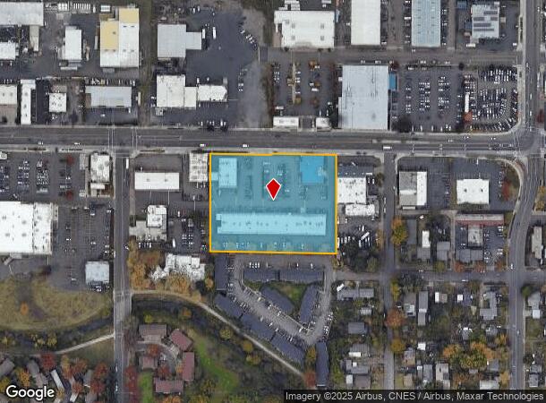  2130 W 11Th Ave, Eugene, OR Parcel Map