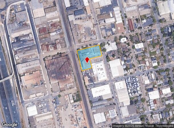 1404 4Th St, Berkeley, CA Parcel Map