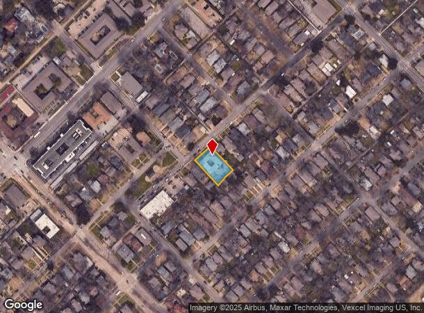  5330 Junius St, Dallas, TX Parcel Map