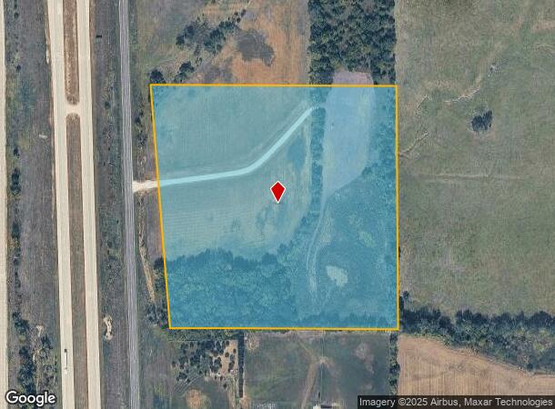 258 E 1260Th Rd, Baldwin City, KS Parcel Map