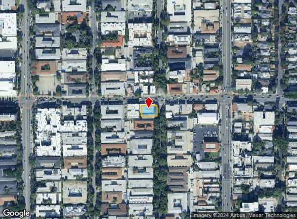  7950-7958 Fountain Ave, West Hollywood, CA Parcel Map