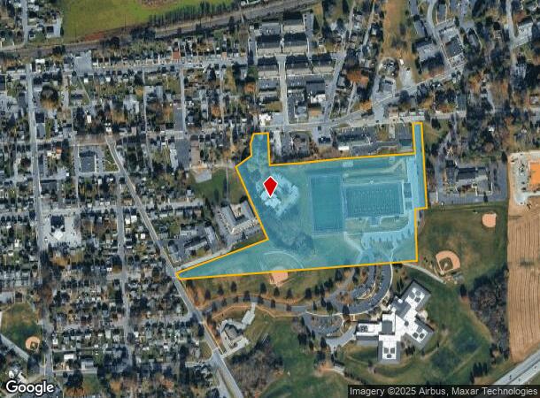  291 E Main St, Hummelstown, PA Parcel Map