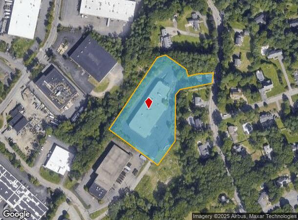  1 Colgate Way, Canton, MA Parcel Map