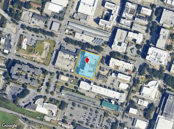  605 W Oglethorpe Ave, Savannah, GA Parcel Map