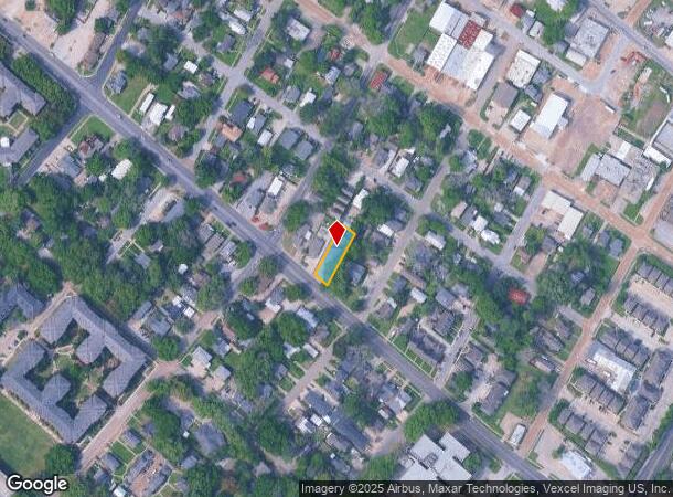  711 E University Ave, Lafayette, LA Parcel Map