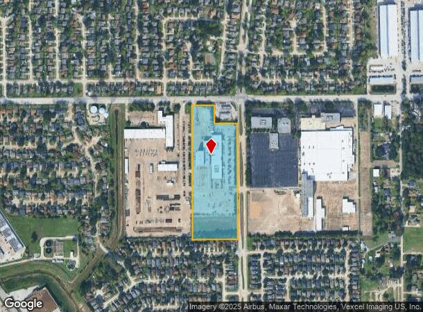  11220 T C Jester Blvd, Houston, TX Parcel Map