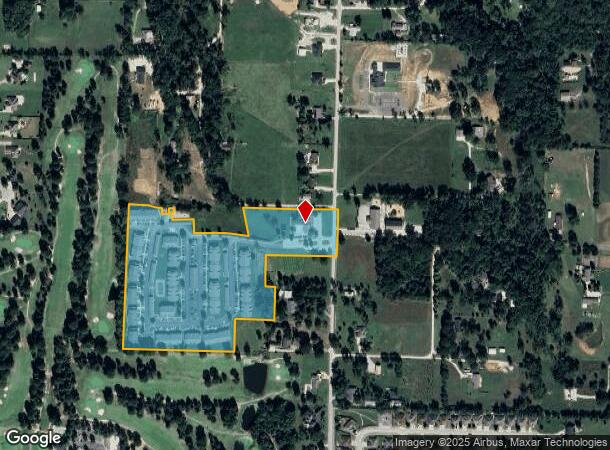 3302 N Dixieland Rd, Rogers, AR Parcel Map