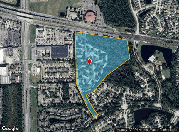  12250 Atlantic Blvd, Jacksonville, FL Parcel Map