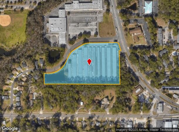  1650 Dunn Ave, Jacksonville, FL Parcel Map