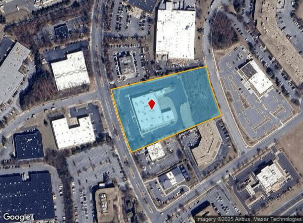  4701 Forbes Blvd, Lanham, MD Parcel Map