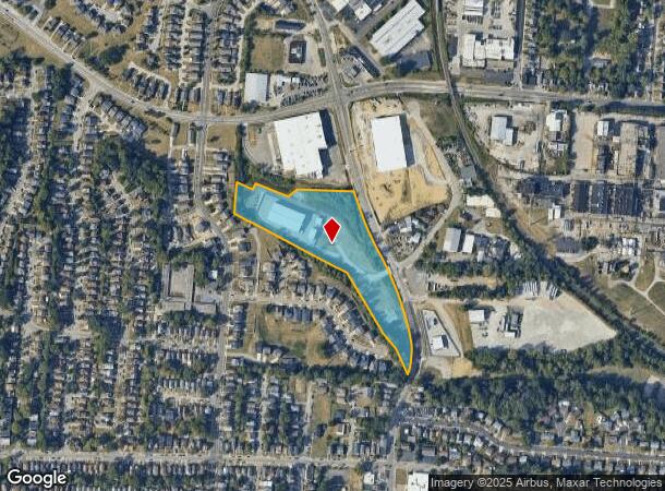  2275 Seymour Ave, Cincinnati, OH Parcel Map