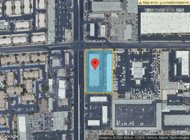  4851 W Hacienda Ave, Las Vegas, NV Parcel Map