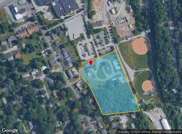 365 Reading Rd, Christiansburg, VA Parcel Map