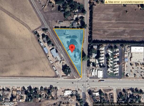  2801 N Shields St, Fort Collins, CO Parcel Map