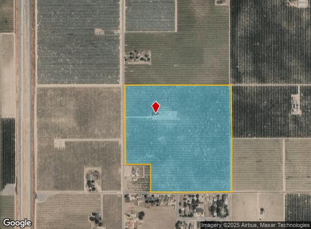  9308 S Cherry Ave, Fresno, CA Parcel Map