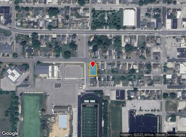 408 Saint John St, Jasper, IN Parcel Map