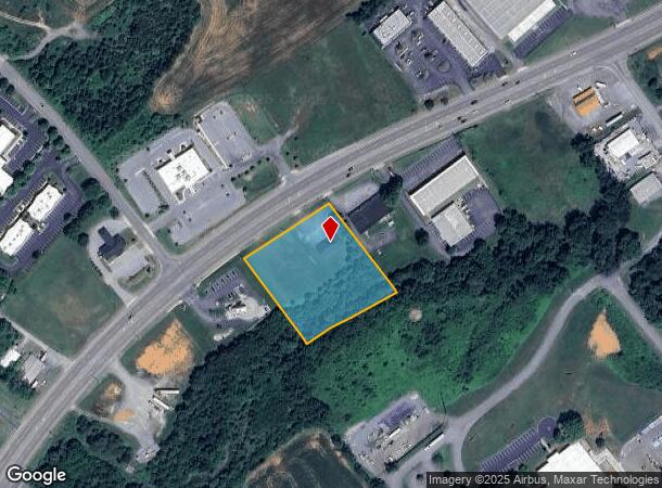 2888 Boones Creek Rd, Johnson City, TN Parcel Map