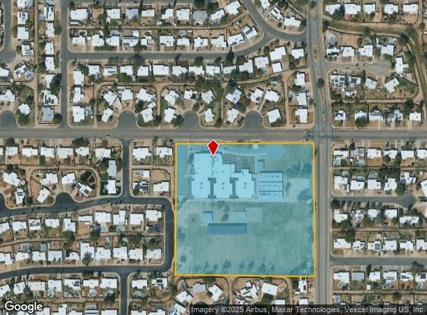 7450 E Stella Rd, Tucson, AZ Parcel Map