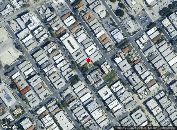 11565 Iowa Ave, Los Angeles, CA Parcel Map